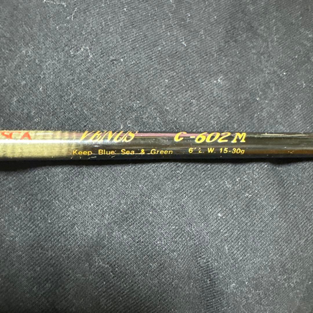 PESCA VENUS C-602M ガングリップ　オールドロッド