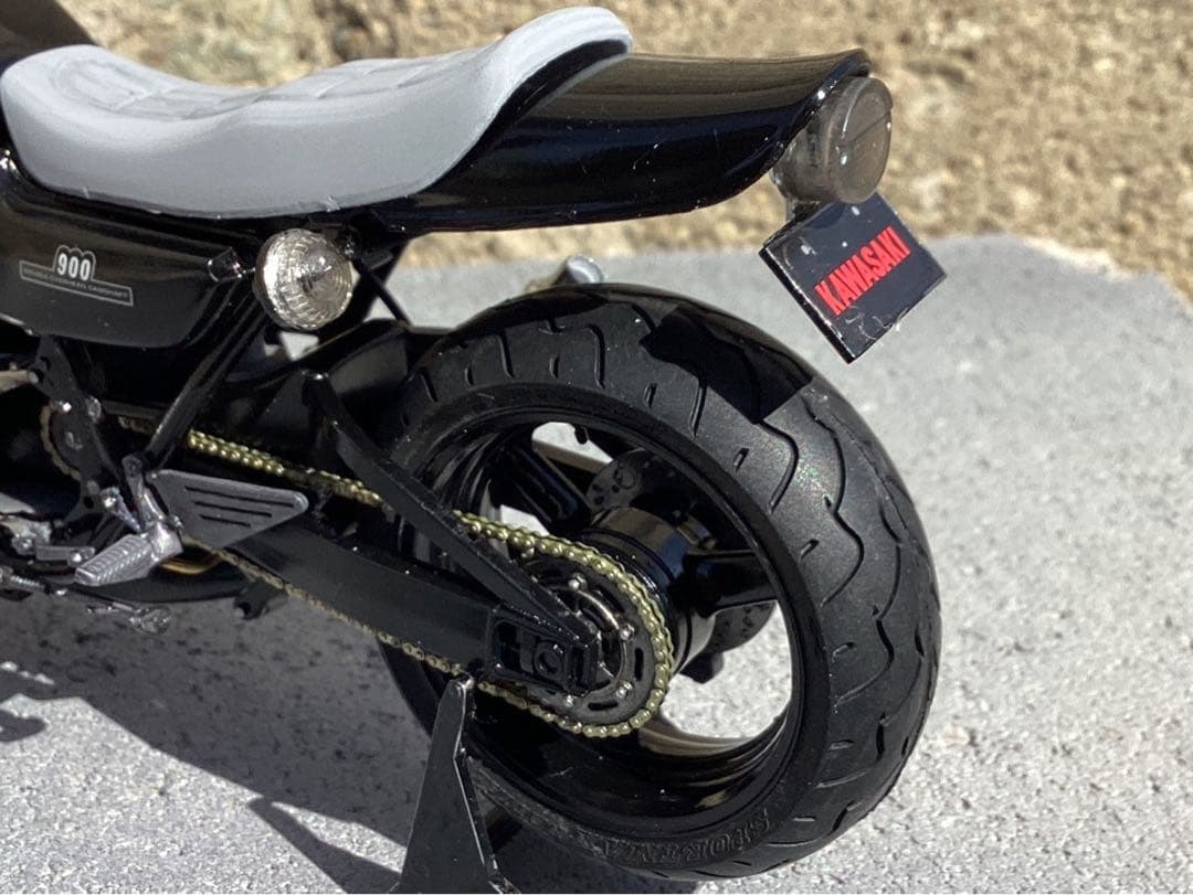 バイクプラモデル　族車　アオシマ1/12 Z1(ジャンク品)