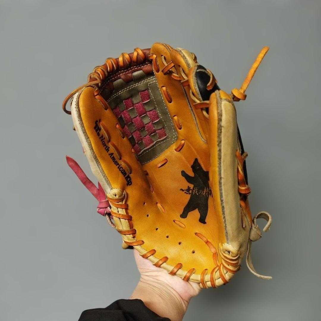 1292 ノーブランド キップレザー 源田型 硬式 内野手用グローブ