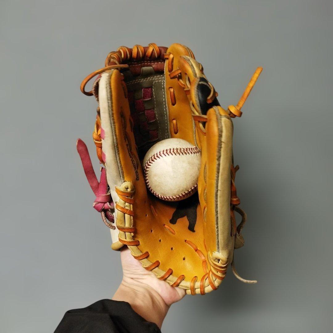 1292 ノーブランド キップレザー 源田型 硬式 内野手用グローブ