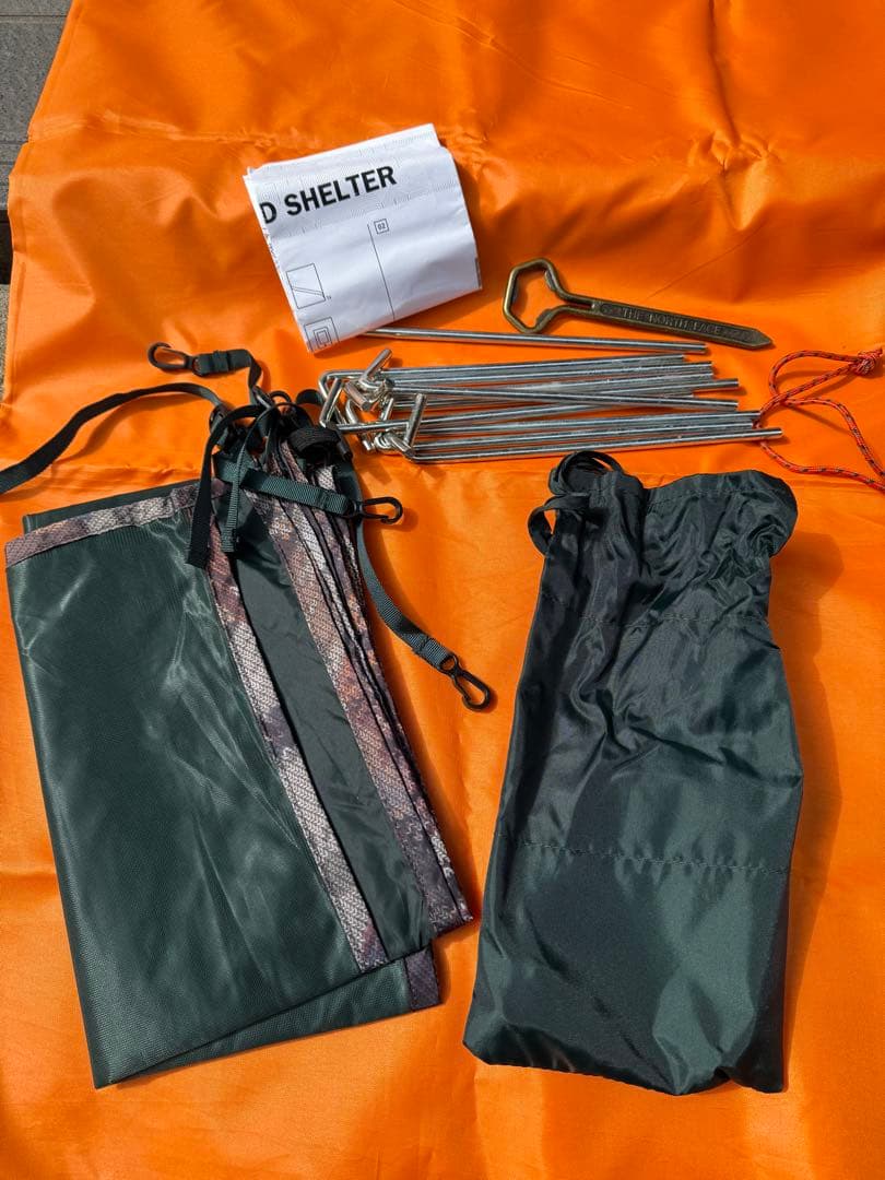 ノースフェイス　ホームステッドシェルター　ヨセミテ　広い　使用1回だけ　中古