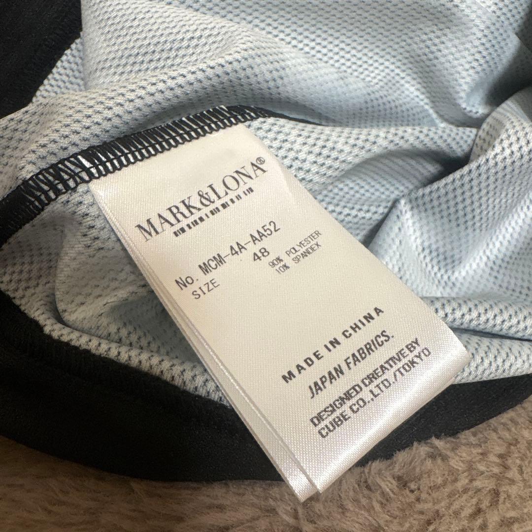 MARK&LONA モックネックTシャツ