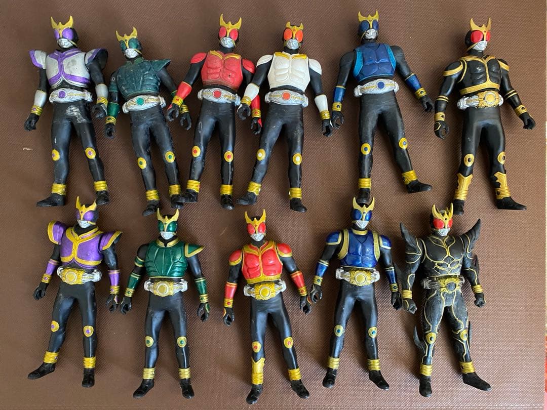 【中古品・ジャンク品】仮面ライダーソフビフィギュア セット売りまとめ 昭和 平成
