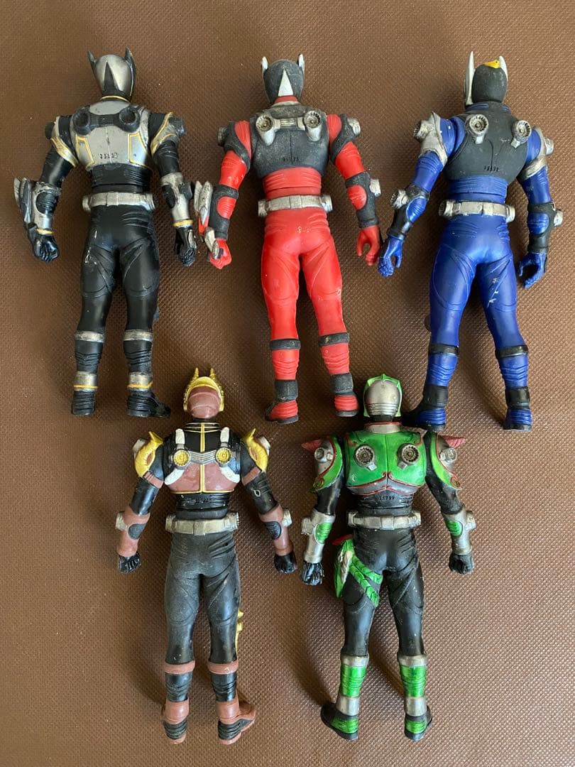 【中古品・ジャンク品】仮面ライダーソフビフィギュア セット売りまとめ 昭和 平成