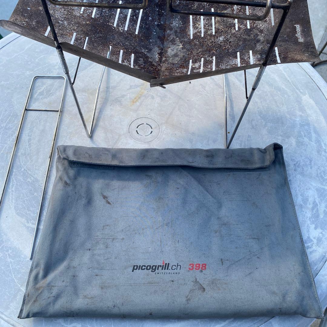 picagrill 398 バーベキューグリル 収納袋付き