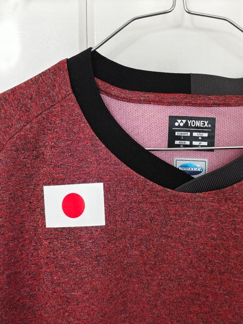 YONEX日本代表支給品 桃田賢斗選手着用モデル 練習ウェア NTT西日本トナミ