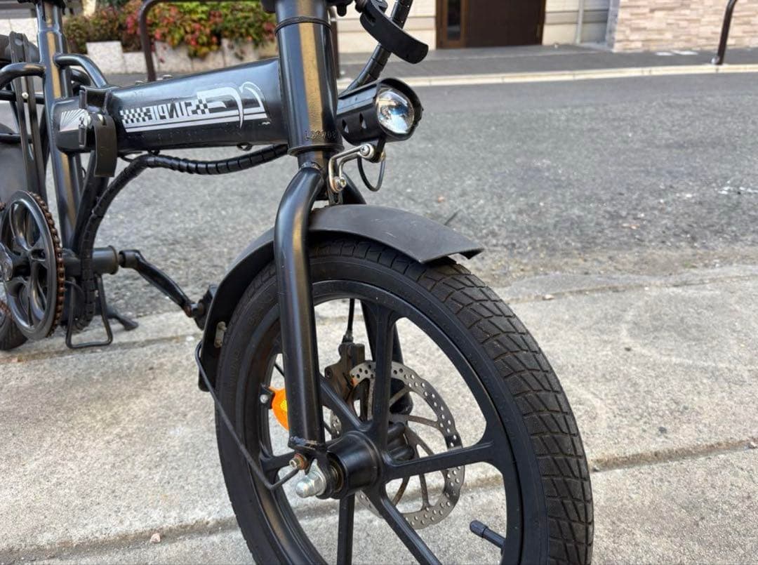 ［ジャンク品］SUNPIE 電動自転車自転車 スポーツタイプ ブラック