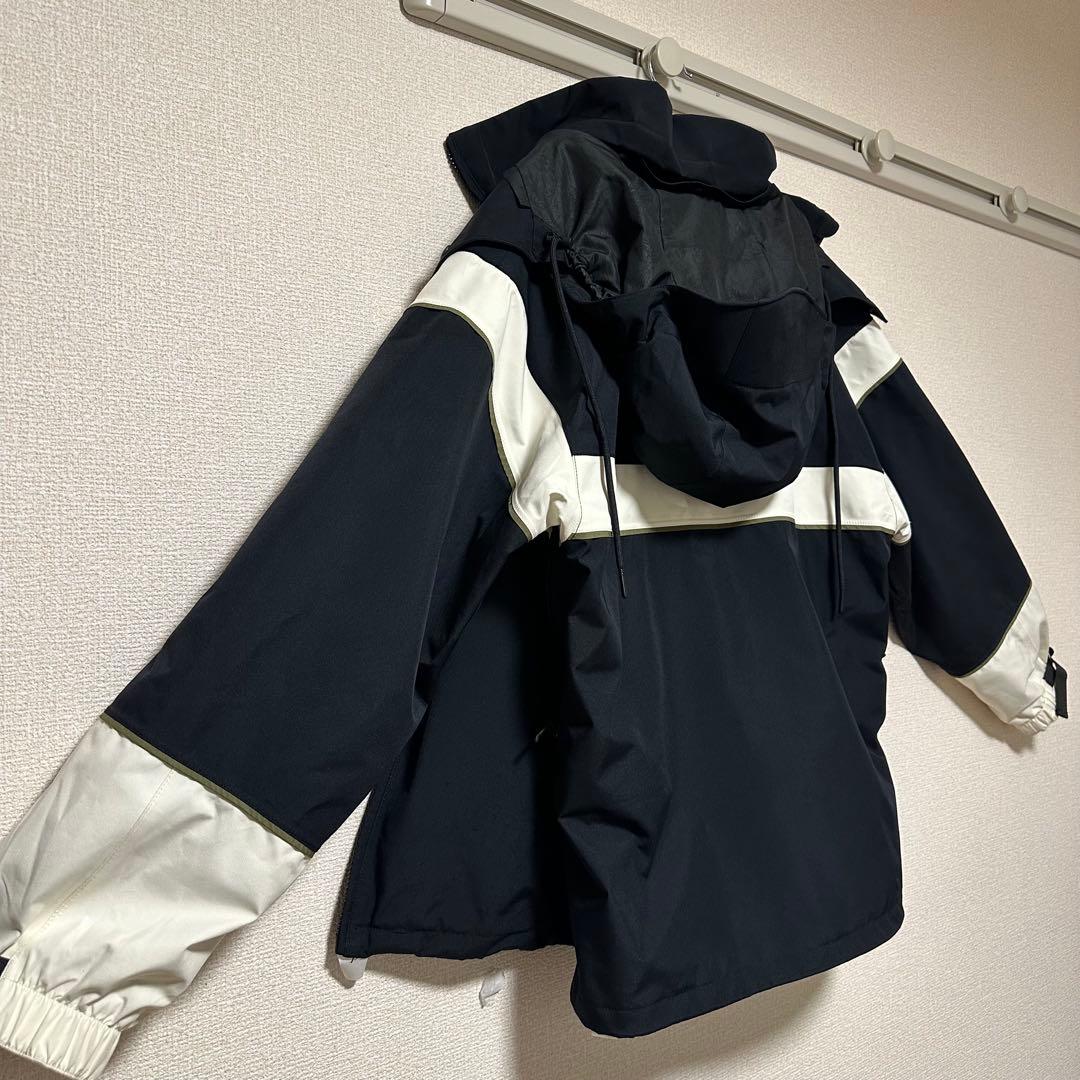 VOLCOM GORE-TEX スノーボードウェア S ブラック ホワイト 防水