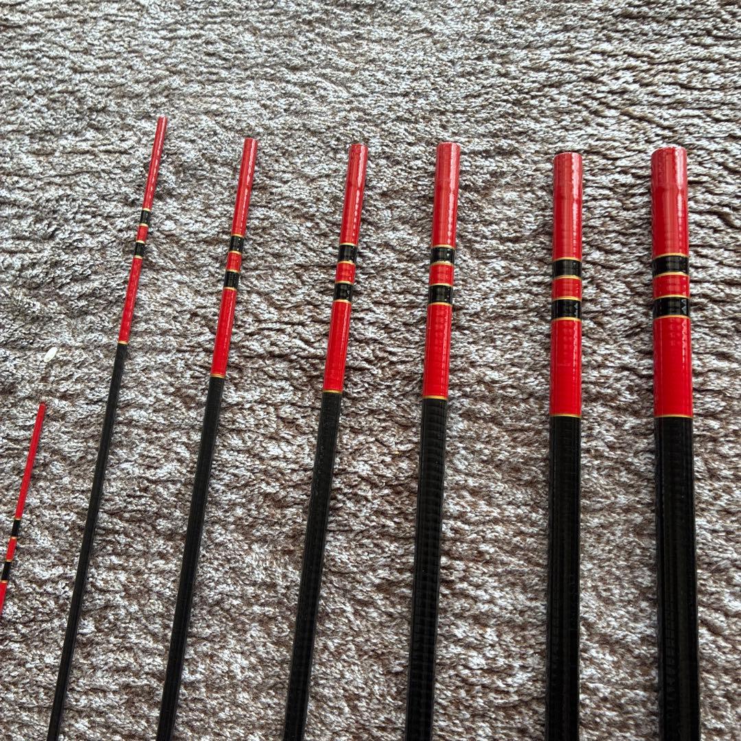 カーボン製 渓流竿 11本セット