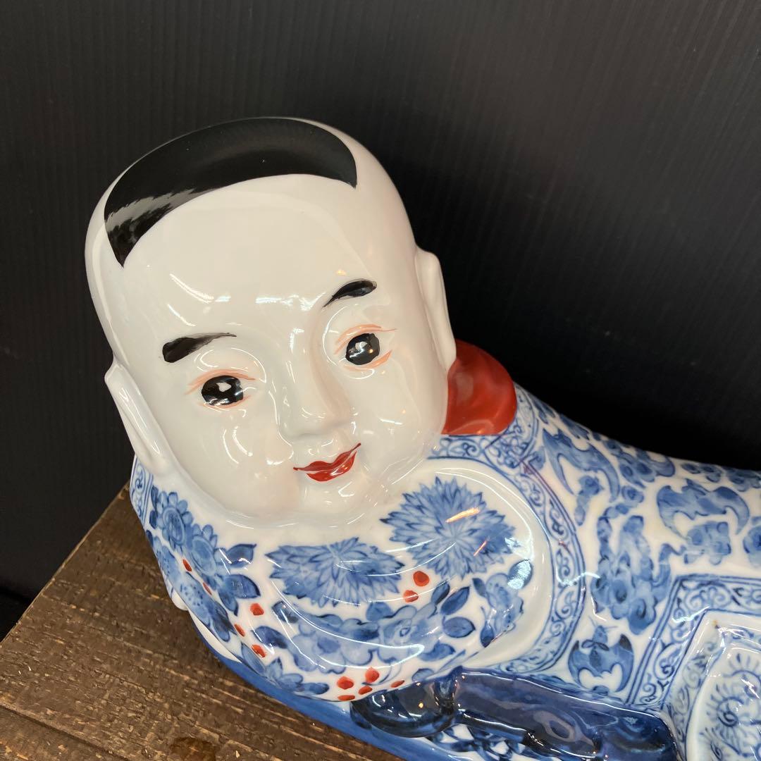 有田焼　陶枕　新品未使用　年代物