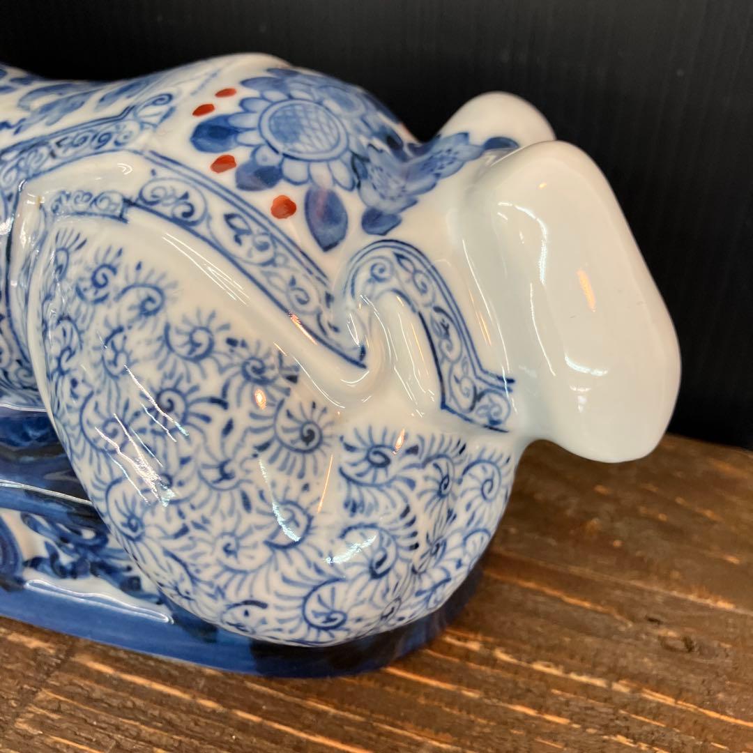 有田焼　陶枕　新品未使用　年代物