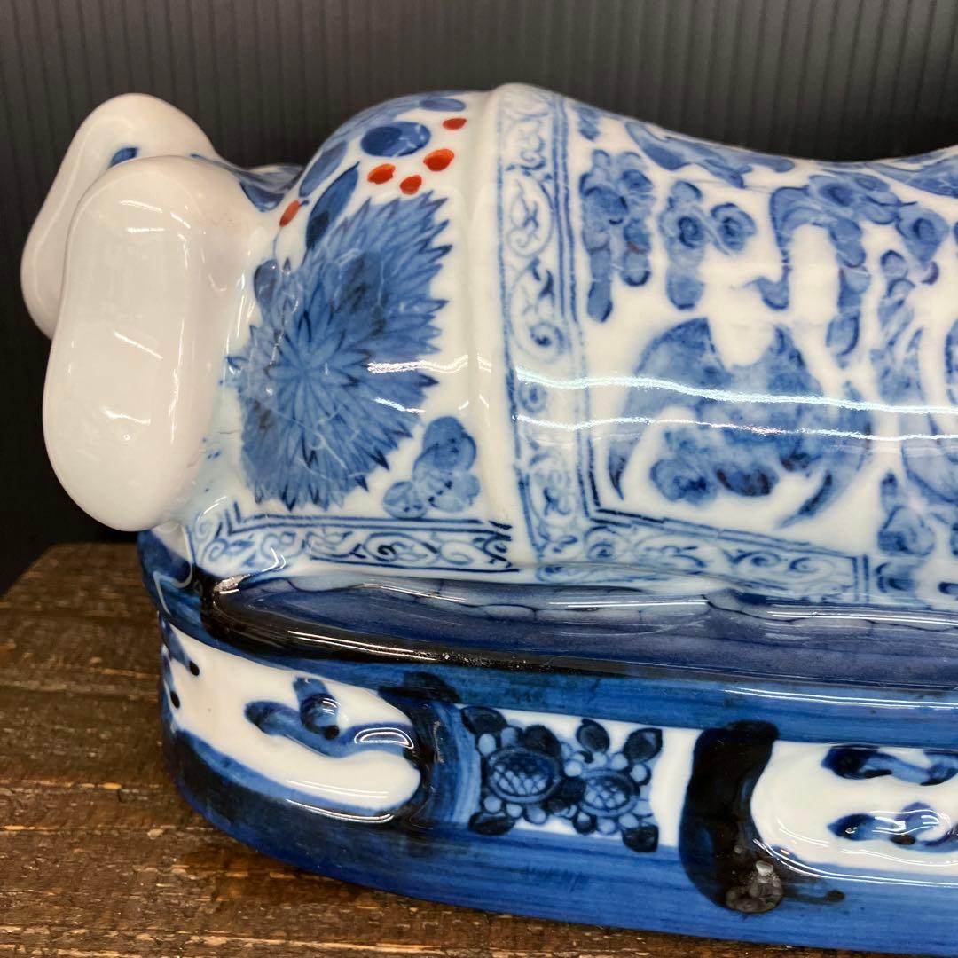 有田焼　陶枕　新品未使用　年代物
