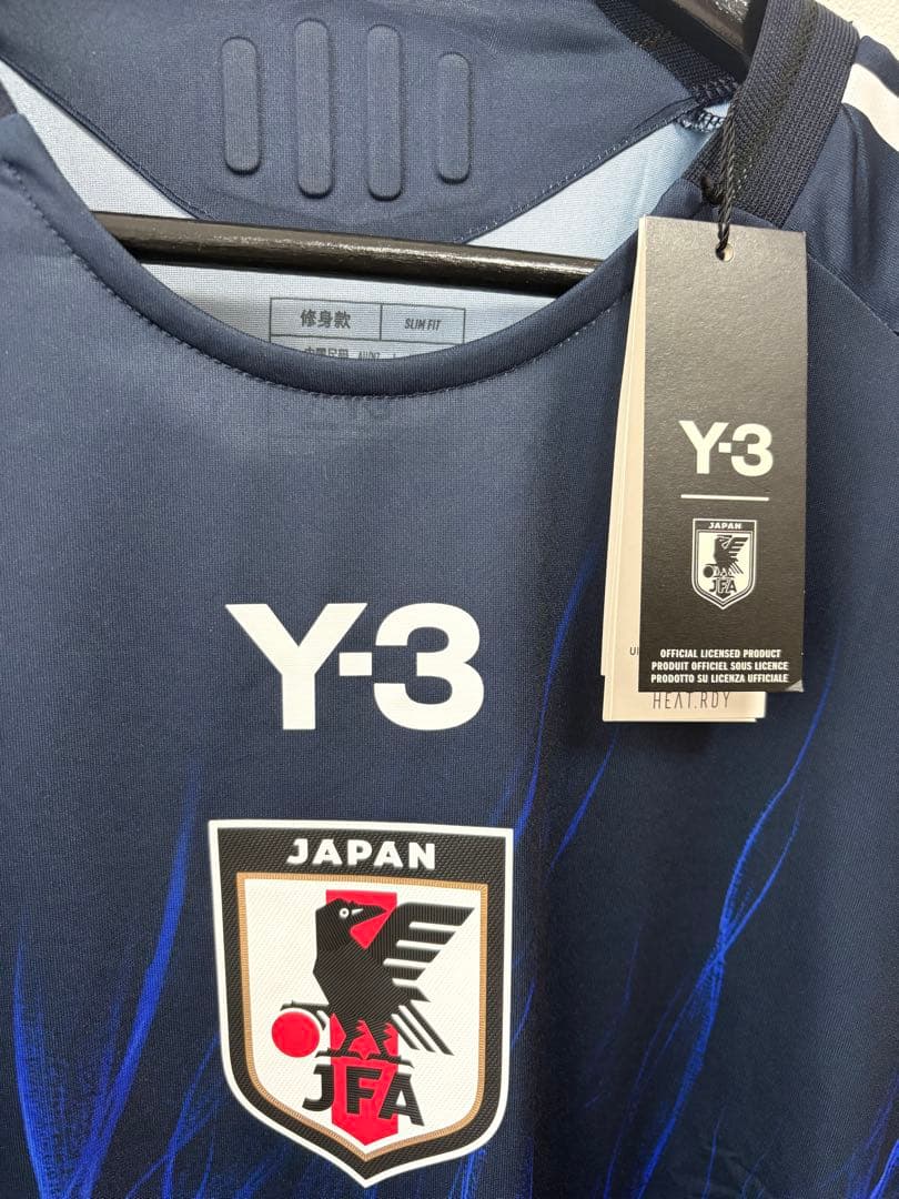 【2XL】【新品・正規品】日本代表 オーセンティック 長袖 ユニフォーム y3