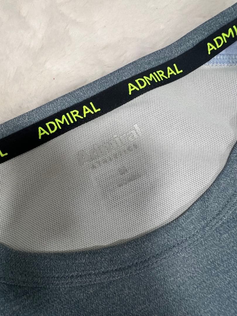Admiral テニスウェア Mサイズ グレー/ライトブルー　スコートMサイズ