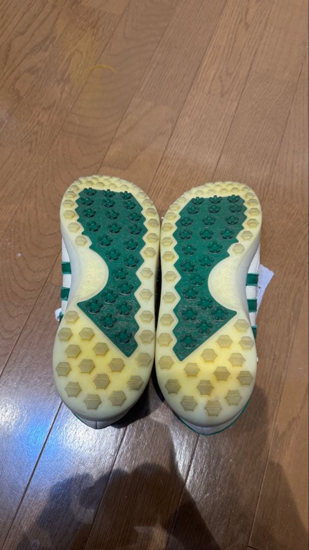1回使用 adidas アディダス ゴルフシューズ コースカップ 28.5cm