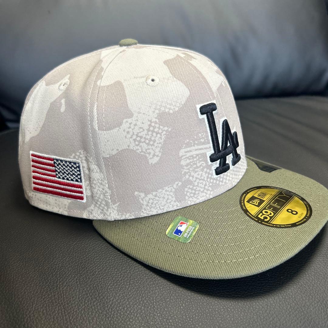 New Era 59FIFTY LAキャップ サイズ8 MLB ドジャース