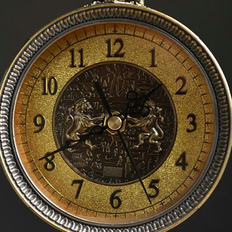 レトロな創意的なアメリカン式置き時計 欧風の寝室時計 客間時計 アンティーク時計
