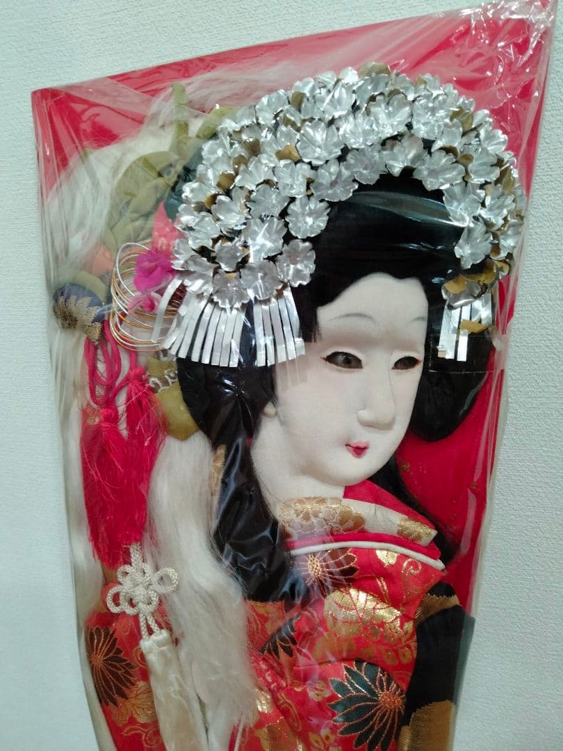 ※美品※宮澤流 姫路押絵 押絵 八重垣姫 羽子板 20号 昭和29年頃