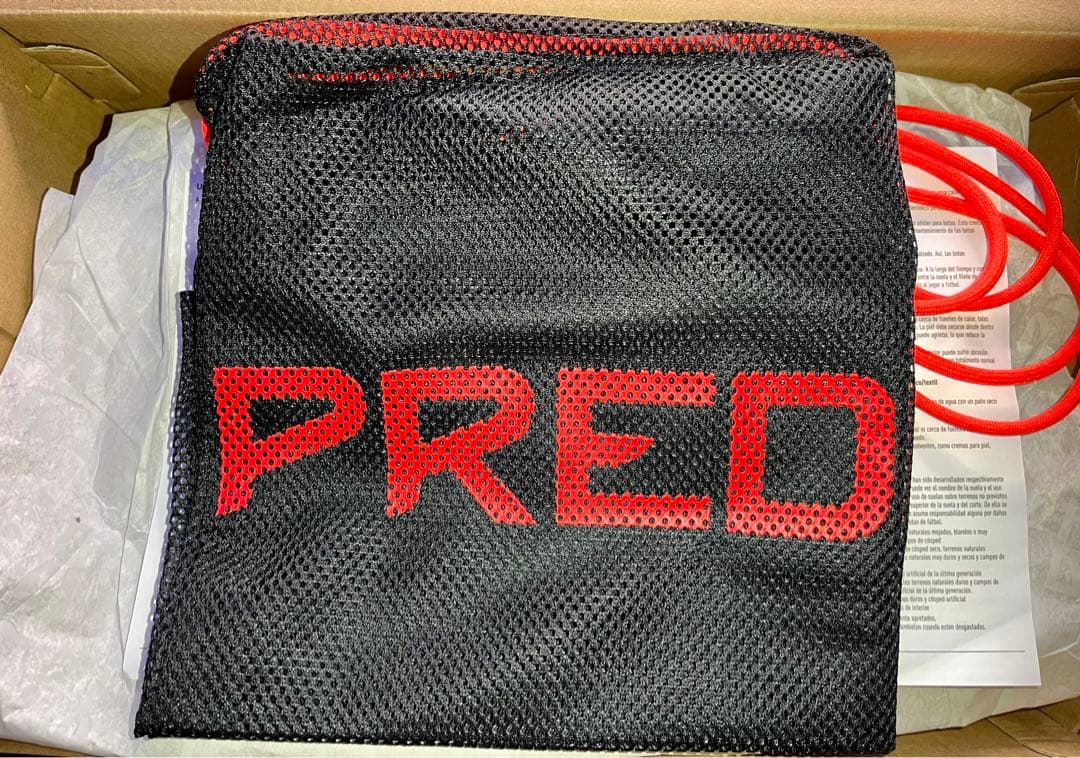 28.5 プレデター ELITE FT FG コアブラック フットウェアホワイト