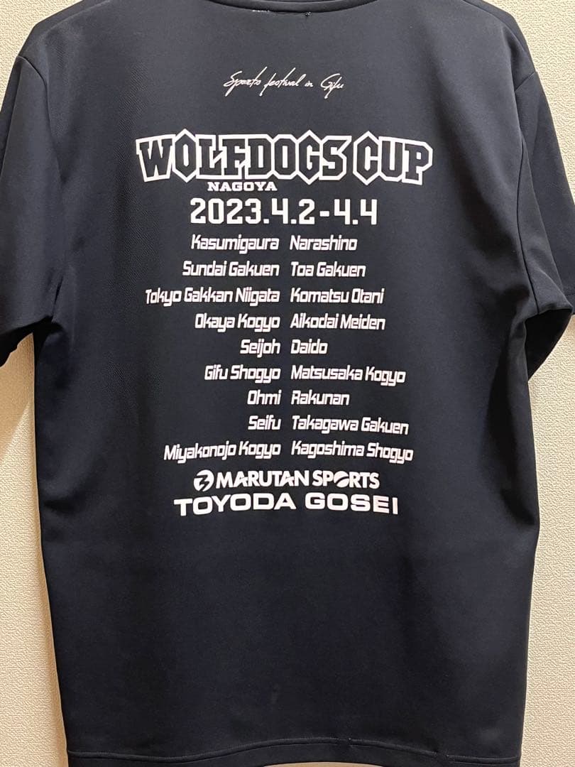 ウルフドックスカップ限定非売品Tシャツ