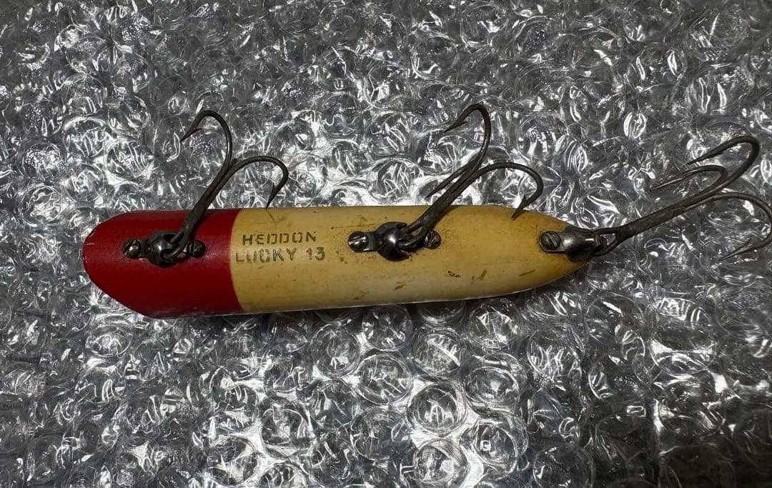 オールドヘドン　ラッキー13 ウッド　RH HEDDON LUCKY13 ルアー