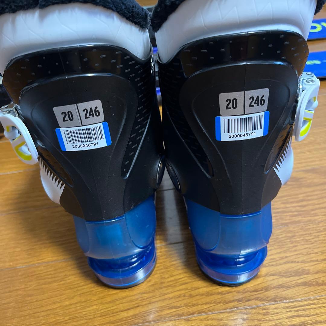 Salomon 板　ブーツ　ストック　スキーセット