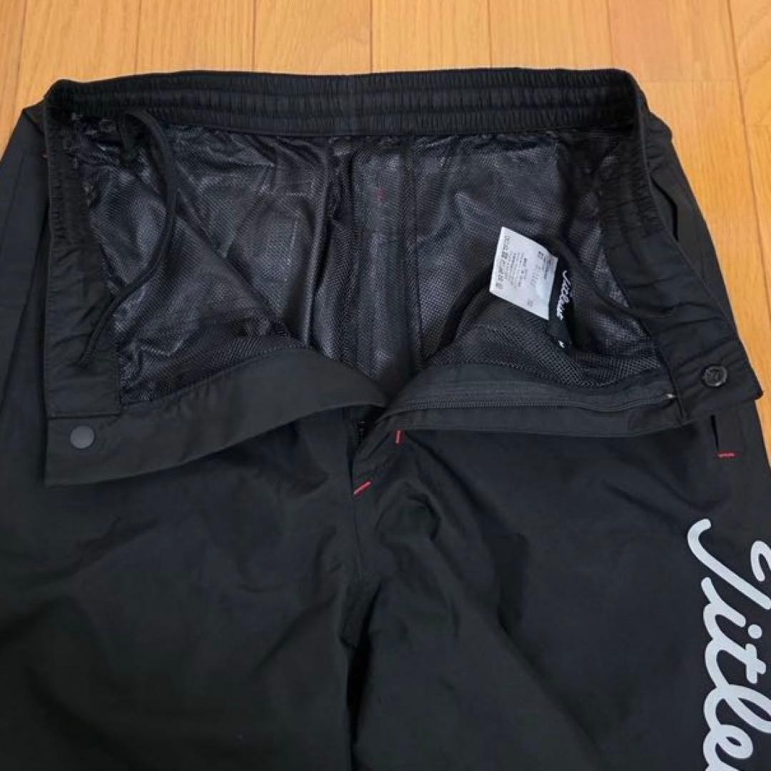 【美品】Titleist レインウェア セットアップ ホワイト/ブラックM