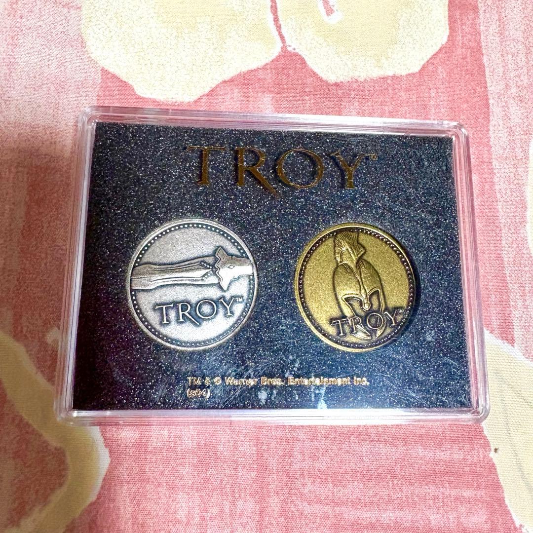 ♦︎映画TROYメダル♦︎吉徳大光(五月人形　弓矢 & 太刀)♦︎木製　壁掛　飾り棚
