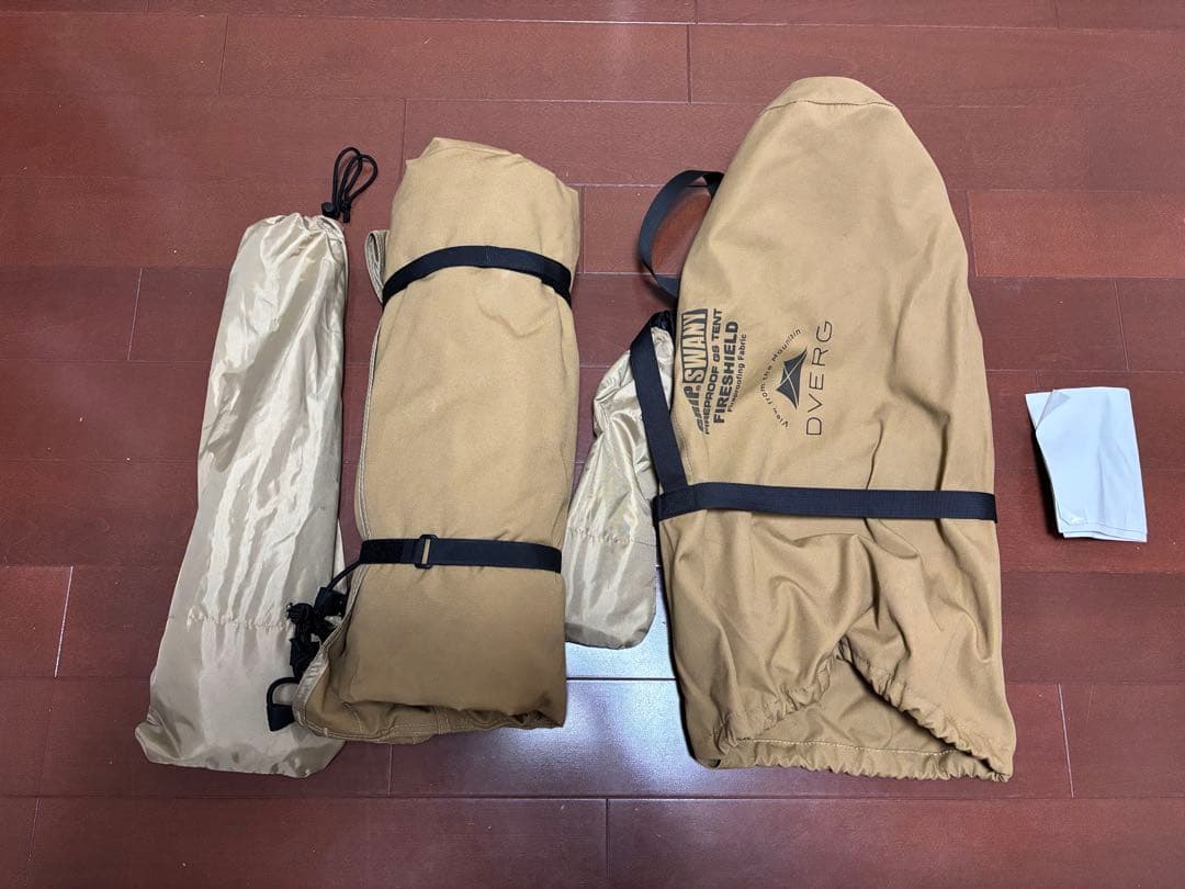 FIREPROOF GS TENT DVERG×GRIP SWANY(中古)