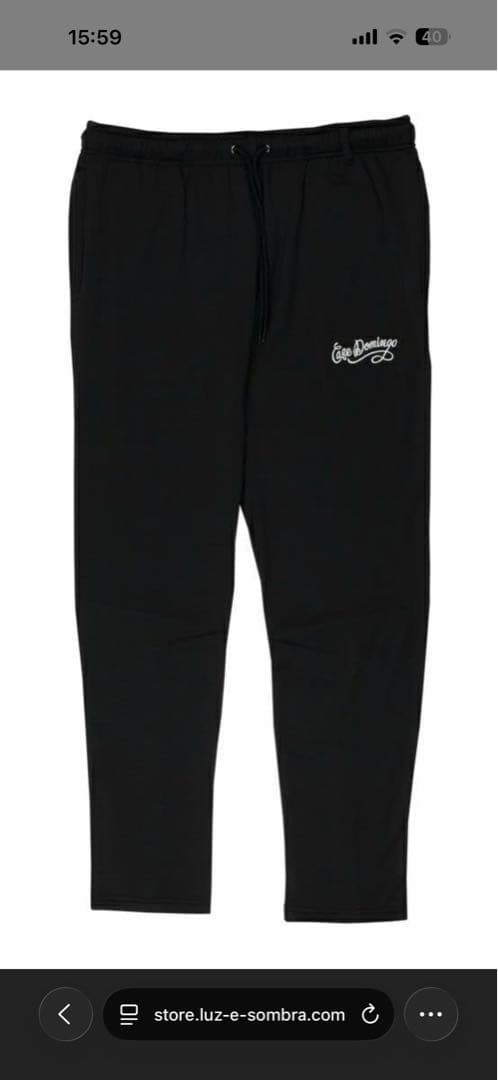 ルースイソンブラ DOMINGO LINING ANKLE CUT PANTS