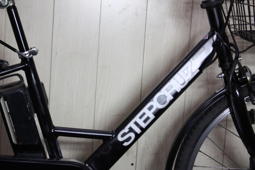 ブリヂストンステップクルーズe SC6B37 8AH 26インチ 3段LED 黒