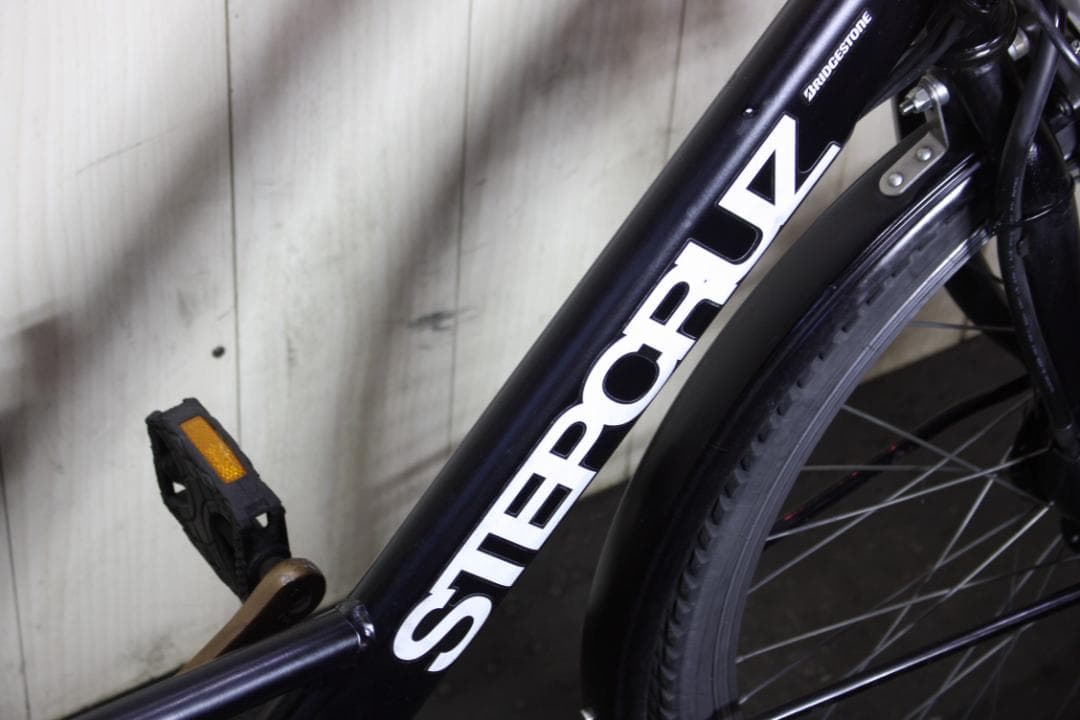 ブリヂストンステップクルーズe SC6B37 8AH 26インチ 3段LED 黒