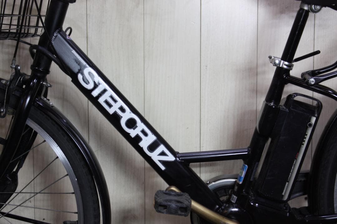 ブリヂストンステップクルーズe SC6B37 8AH 26インチ 3段LED 黒