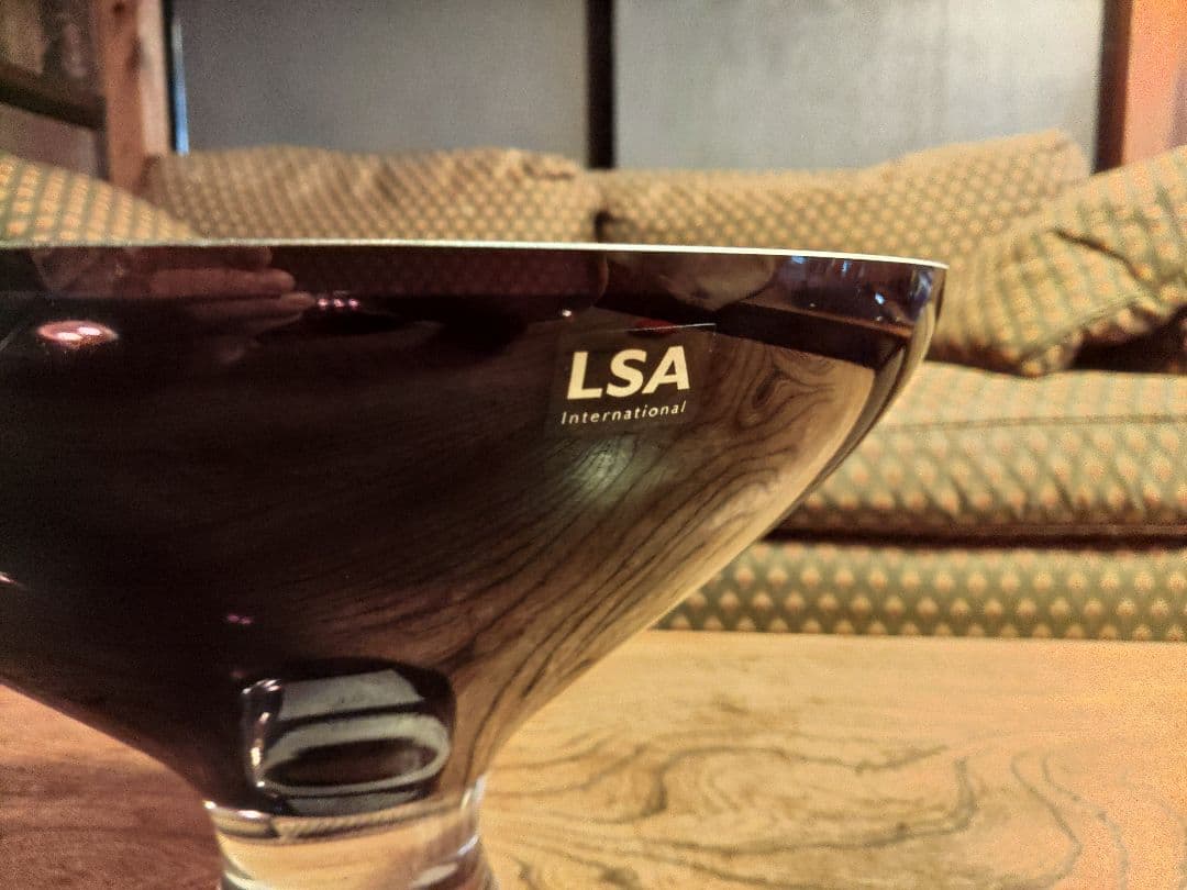 LSA international　ポーランド製　ハンドメイド フラワーベース