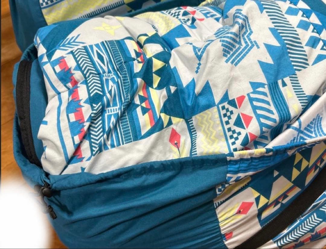 美品　Coleman ファミリーダブル 2in1寝袋セット キャンプ　アウトドア