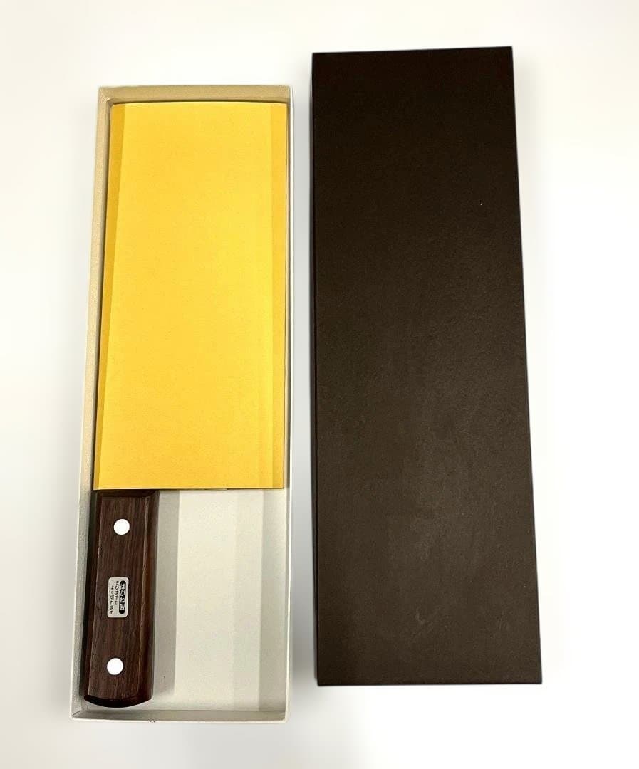 全鋼製高級中華包丁２２０ｍｍ　厚さ　２．５　ｍｍ