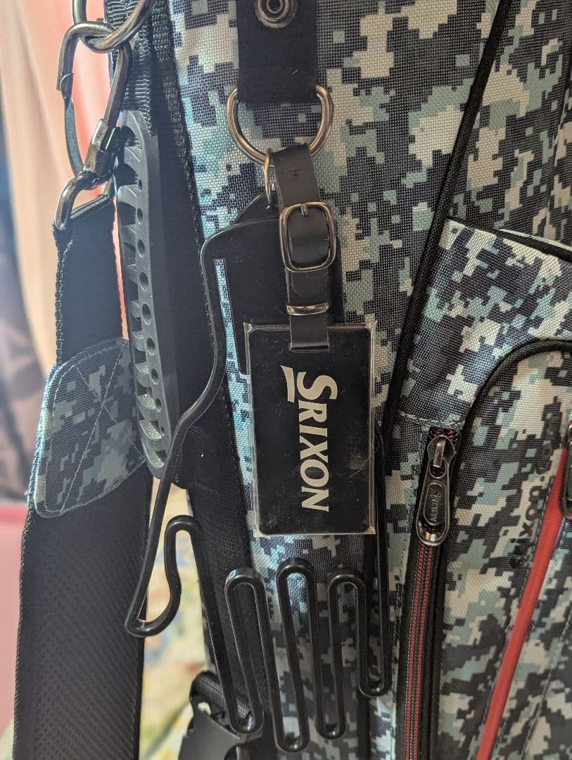 SRIXONキャディーバッグ　迷彩柄　美品