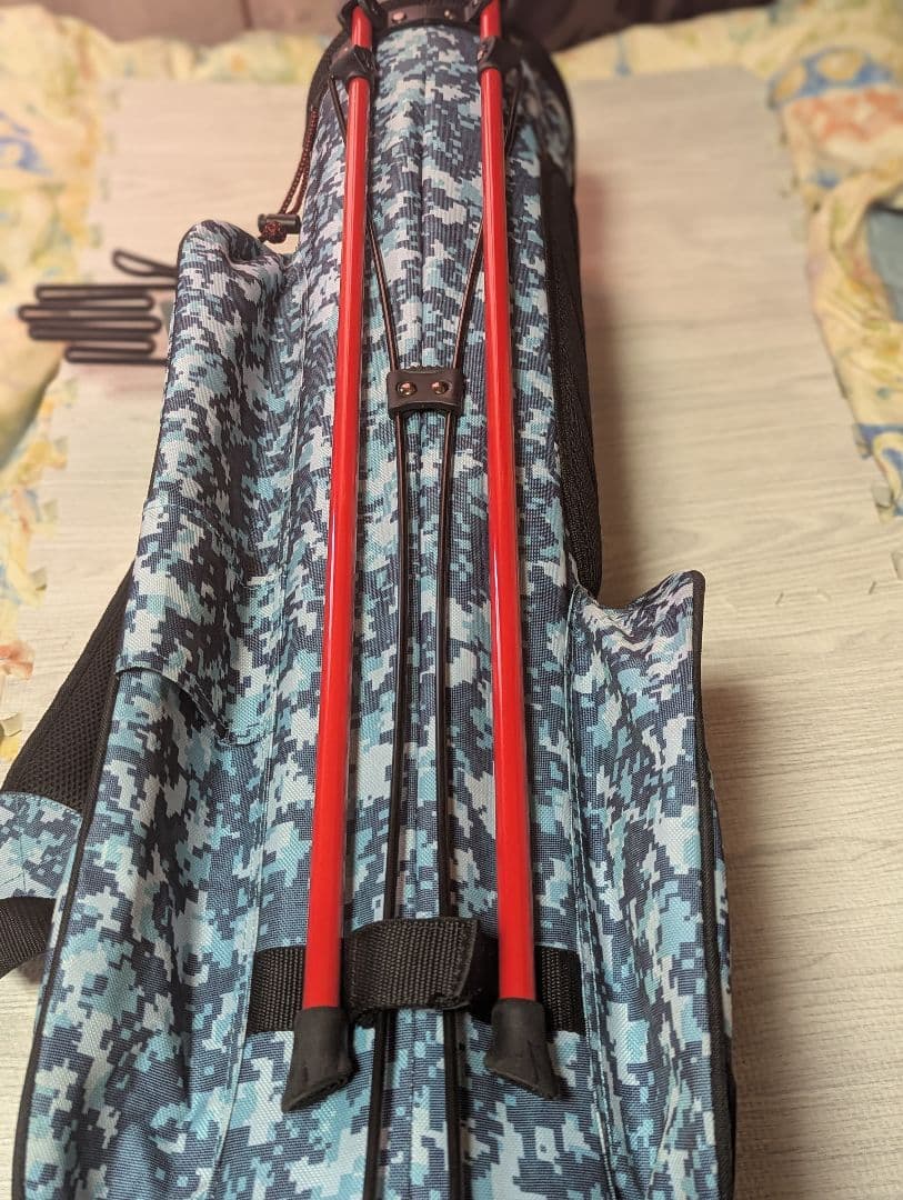 SRIXONキャディーバッグ　迷彩柄　美品
