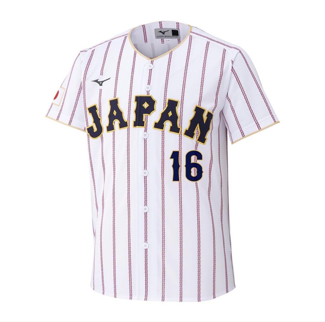 大谷翔平 2026 WBC 侍ジャパン ユニフォーム ホーム MIZUNO