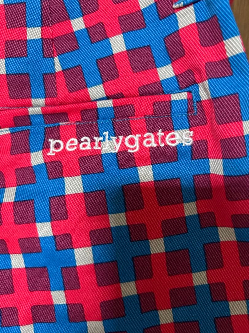 pearlygates クロスチェックショートパンツ