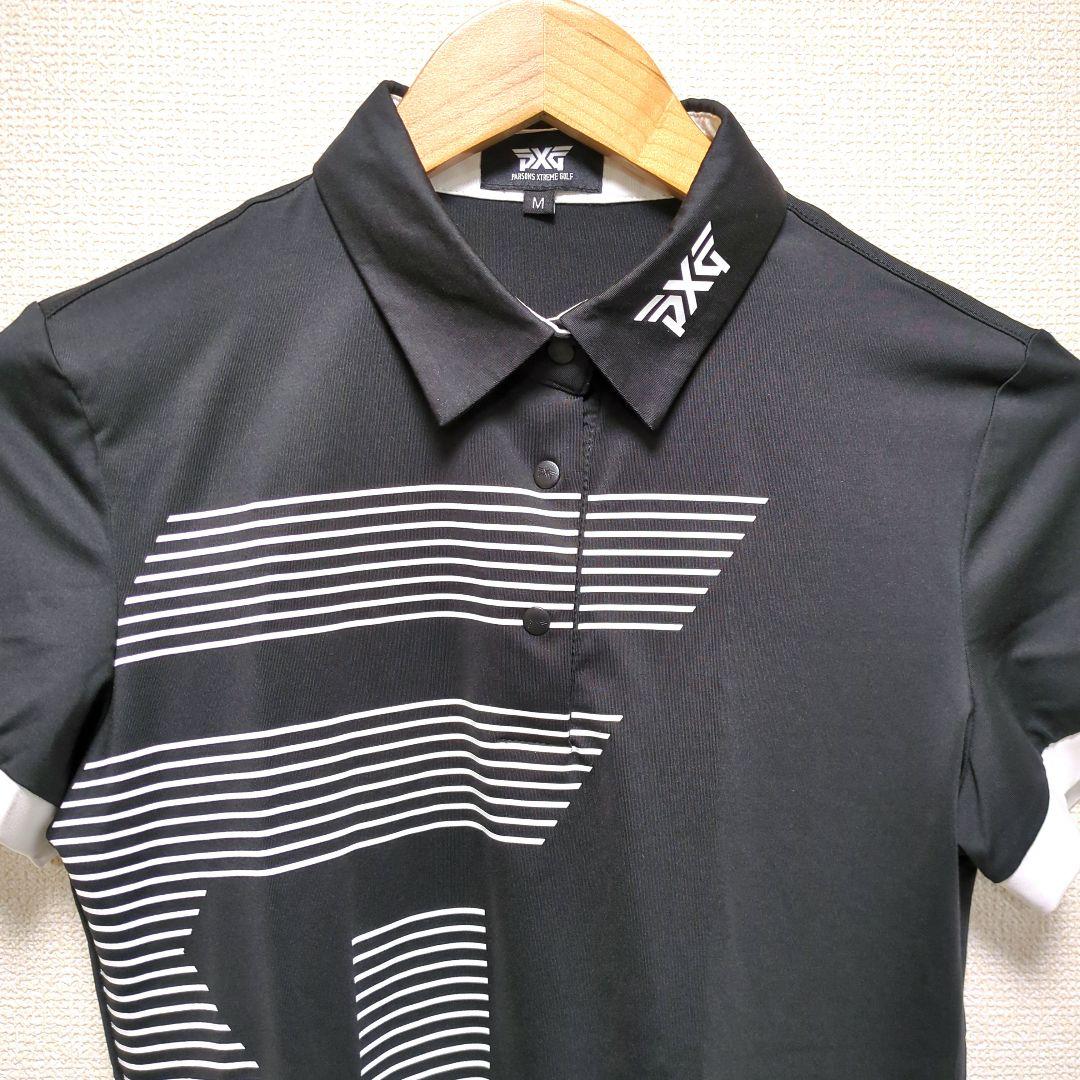 PXG ピーエックスジー レディース 半袖 ポロシャツ 黒 M