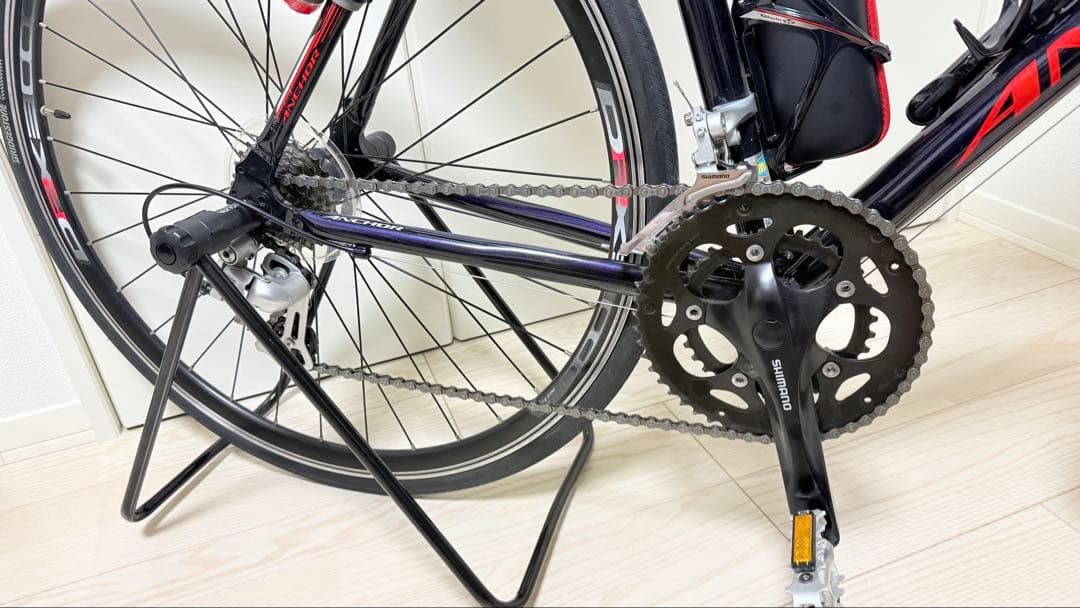 【甲府盆地内土日手渡し】ロードバイク アンカー UR7 付属品多数