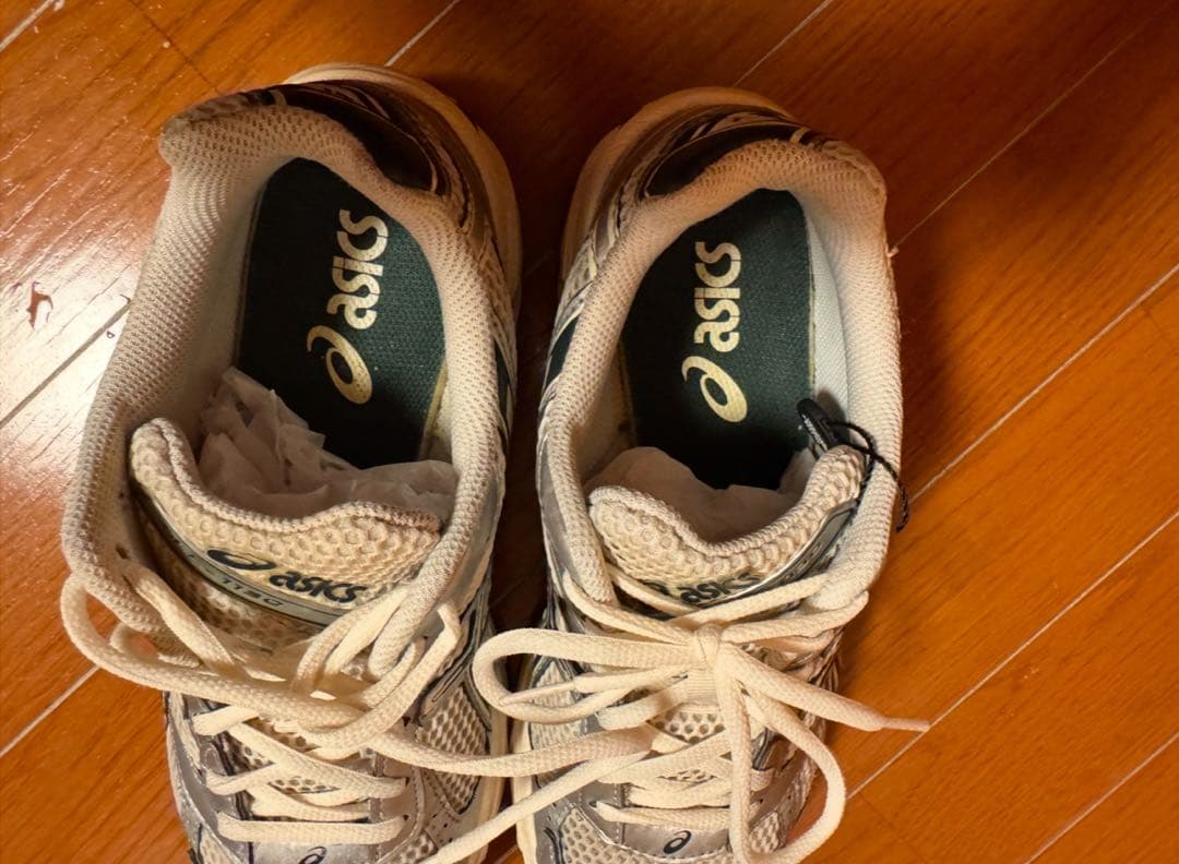 KITH × Asics Gel-1130 \"Cream/Scarab\"