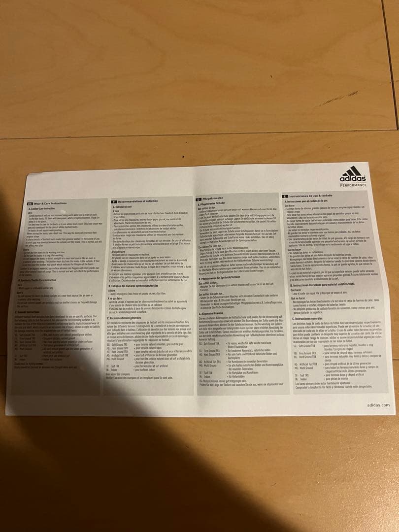 サッカースパイク【adidas 美品】PREDATOR19.1SGW 24.0㎝