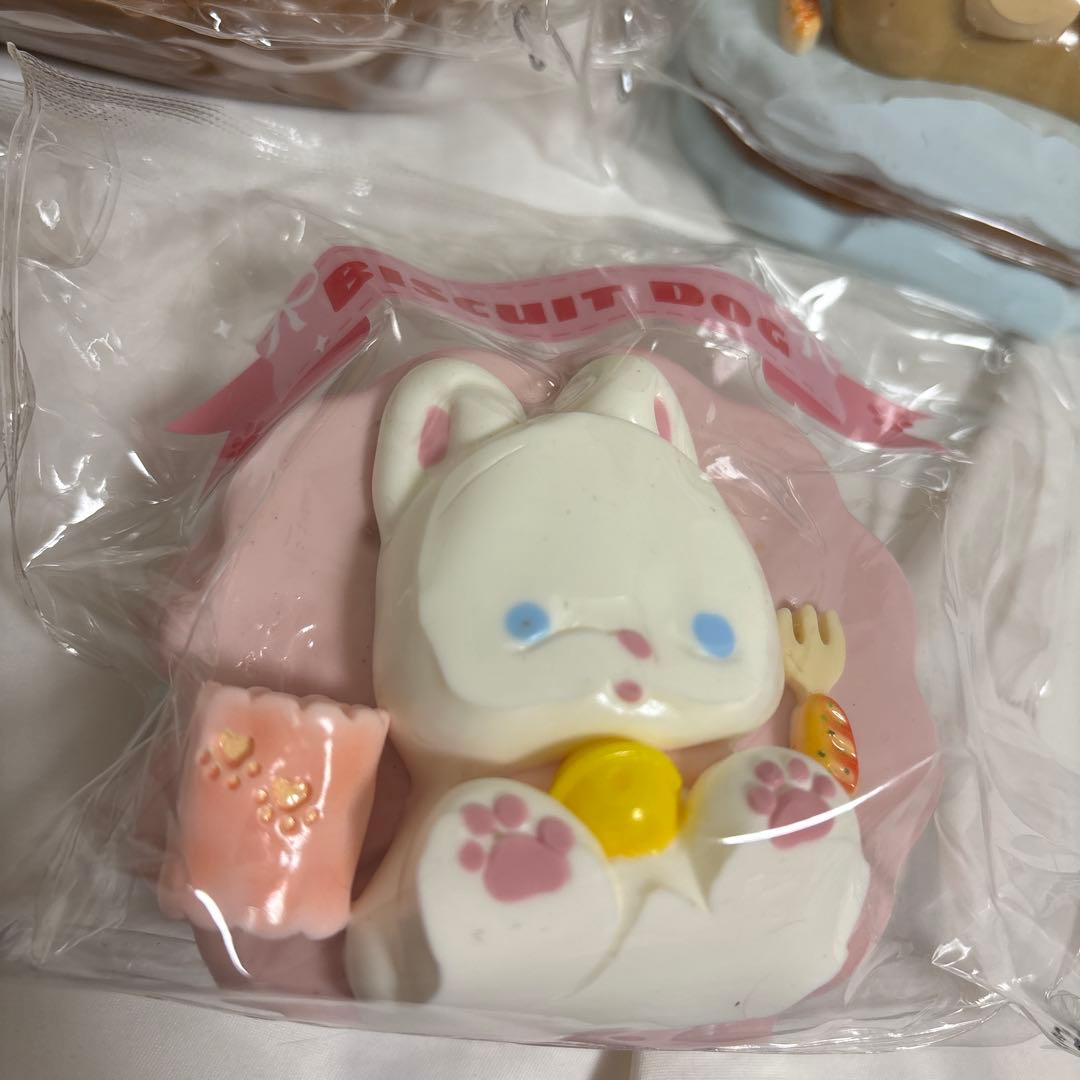 KUNAスクイーズ　ビスケットドッグシリーズ　わんちゃんクッキー