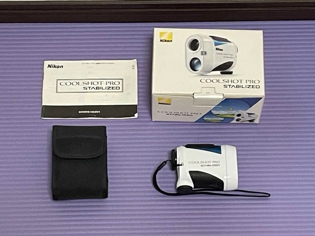 【中古美品】Nikon COOLSHOT PRO ゴルフ用距離計 ML912
