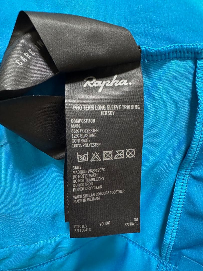 Rapha ラファ メンズ プロチーム ロングスリーブジャージ XSサイズ