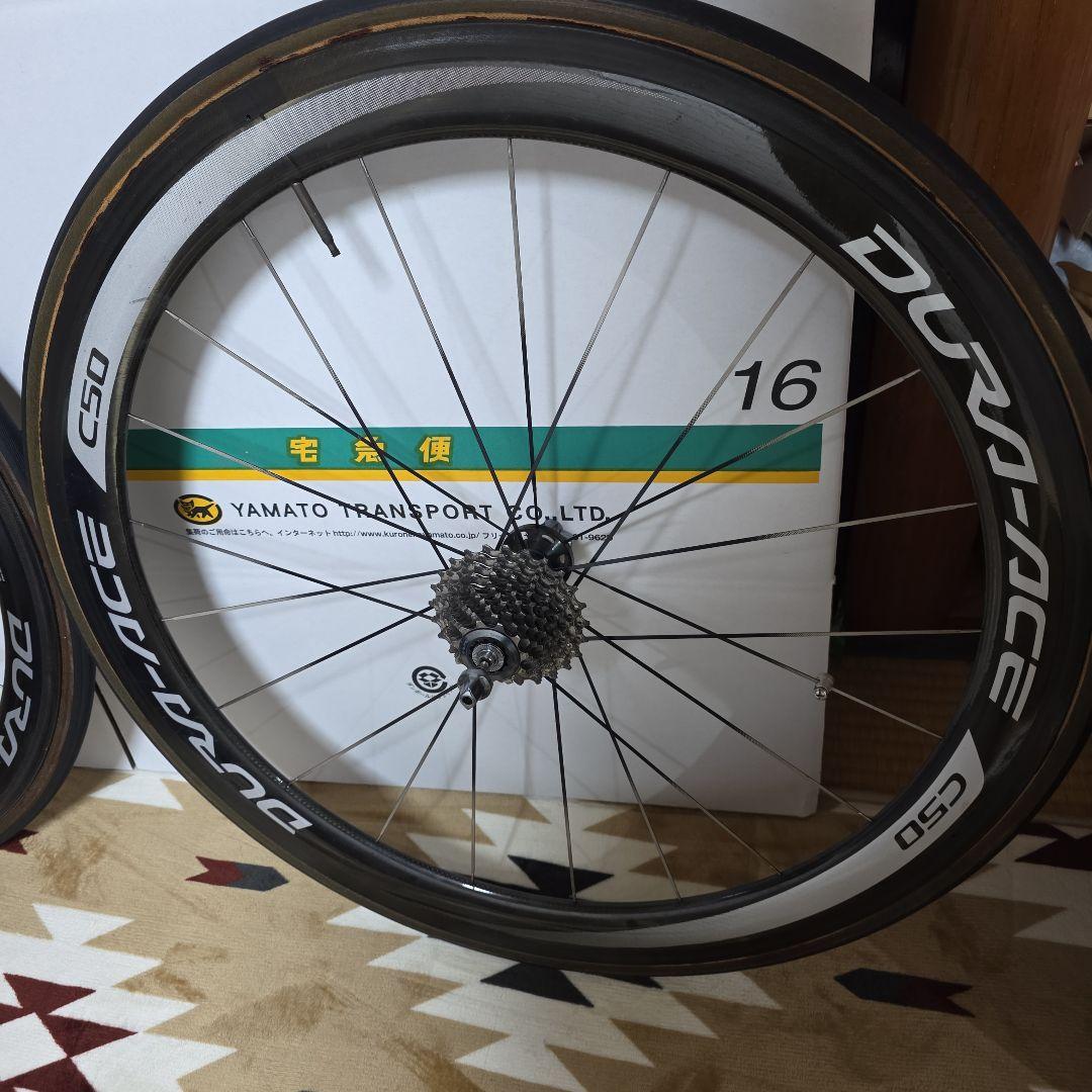 シマノ　デュラエースチューブラーホイール前後セット