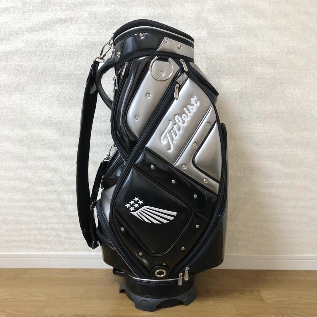 希少 Titleist タイトリスト ゴルフ キャディバッグ スターウイング