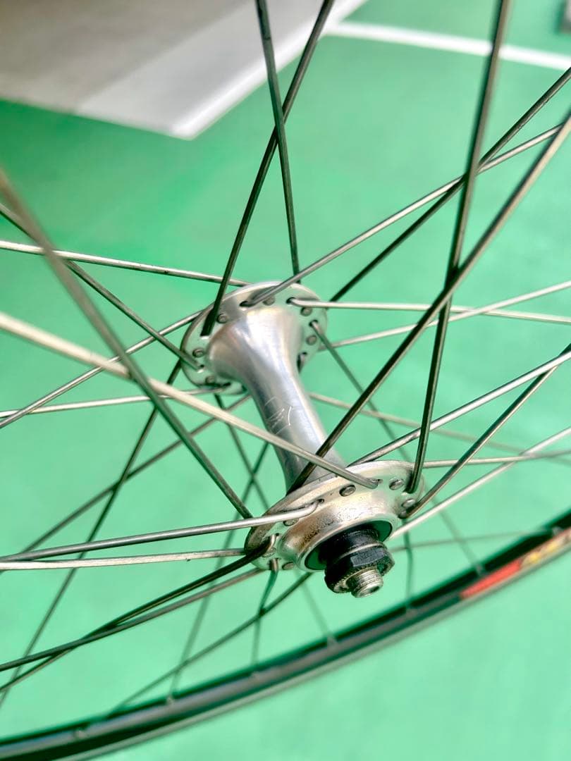 【カンパニョーロcampagnolo】イタリア製MIRAGEハブ＆FiRリム前輪